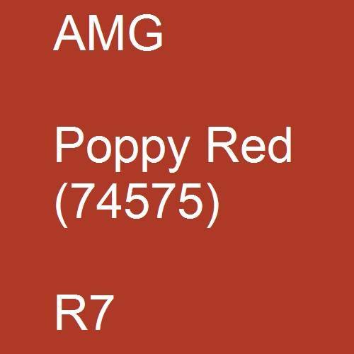 AMG, Poppy Red (74575), R7.